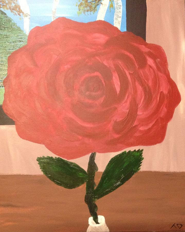 Rose Painting - Rose Seven by Toni  Di Nuzzo