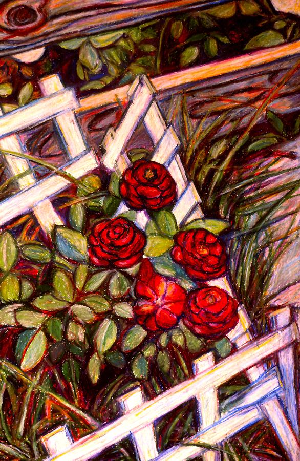 Rose Start Painting by Kendall Kessler