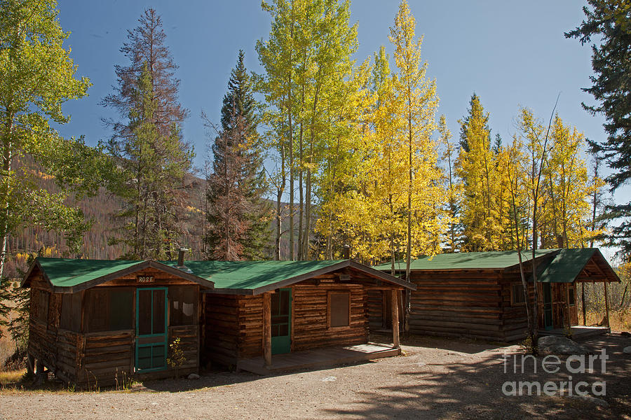 Rose Twin 1 And Twin 2 Cabins At The Holzwarth Historic Site Photograph