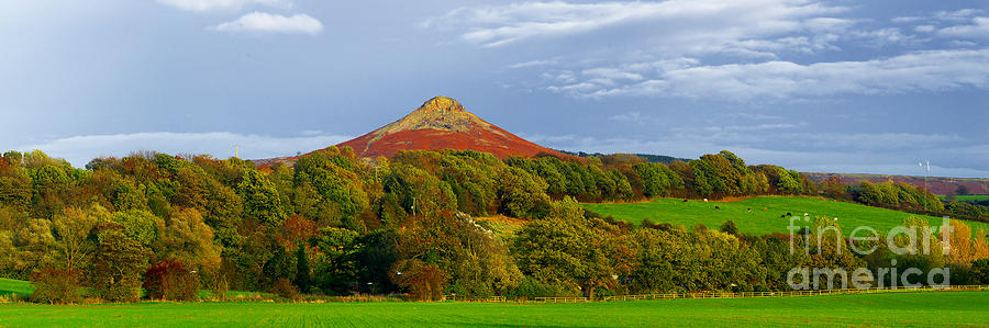 Roseberry Topping Yorkshire Moors Photograph by Martyn Arnold