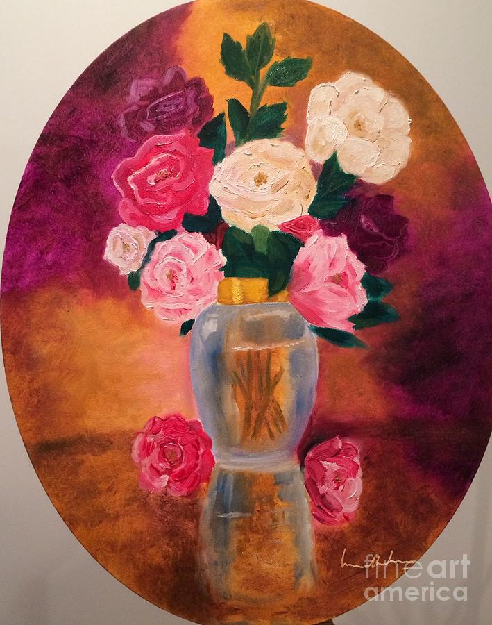Roses 2 Painting by Brindha Naveen