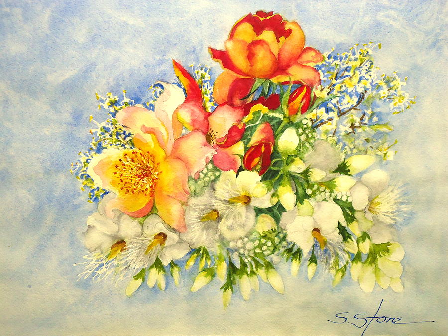 Roses and Oleanders by Sandra Stone Roses and Oleanders by Sandra Stone
