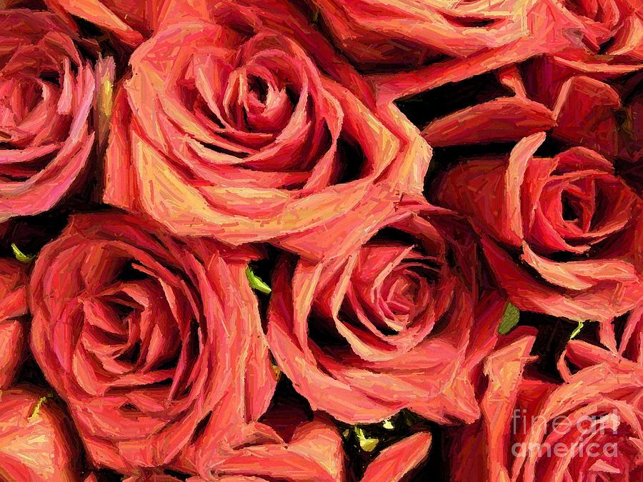 Roses For Your Wall  Photograph by Joseph Baril