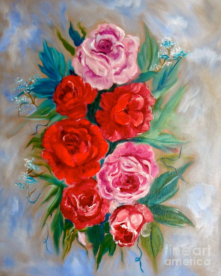Roses  Painting by Jenny Lee