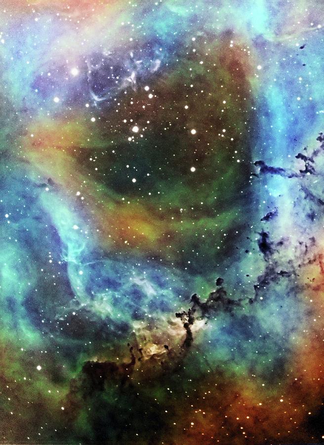 Rosette Nebula Photograph by J-p Metsavainio/science Photo Library ...