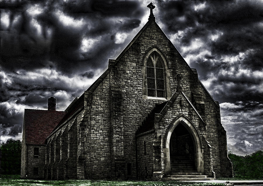 Roseville Ohio Church Photograph by David Yocum