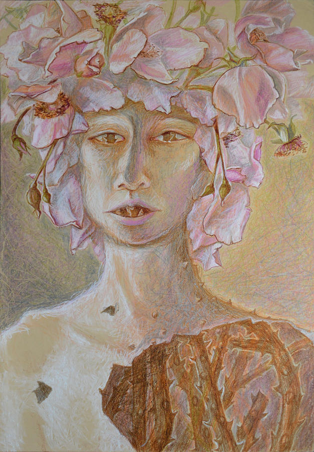 Rosewoman Painting by Nancy Mauerman Rosewoman Painting by Nancy Mauerman