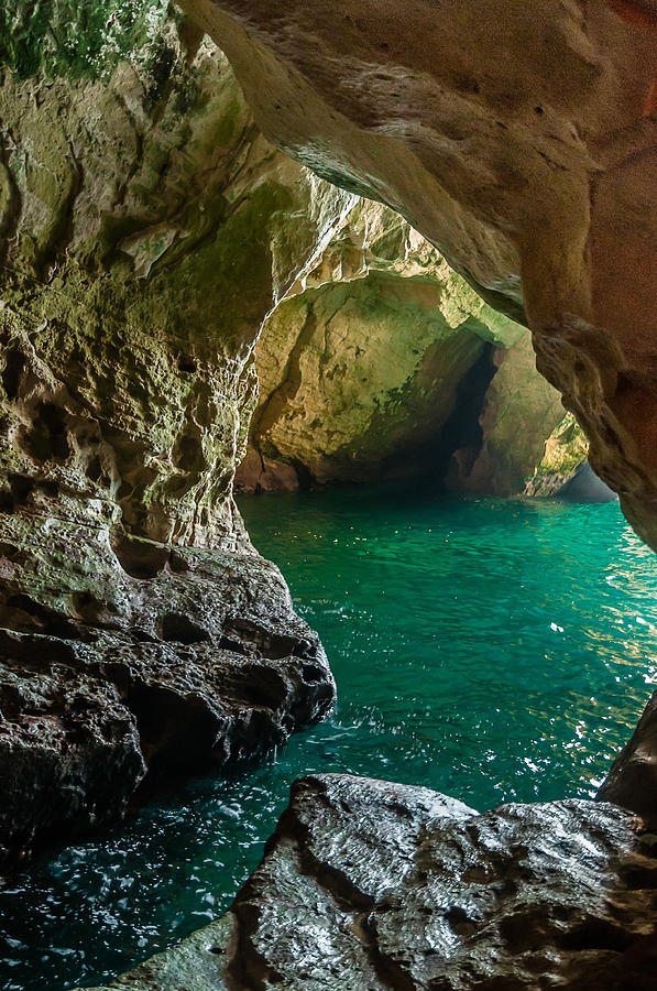 Rosh HaNikra grottoes Photograph by Sergey Simanovsky