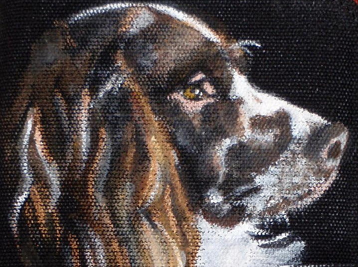 Rosie Painting by Carol Russell