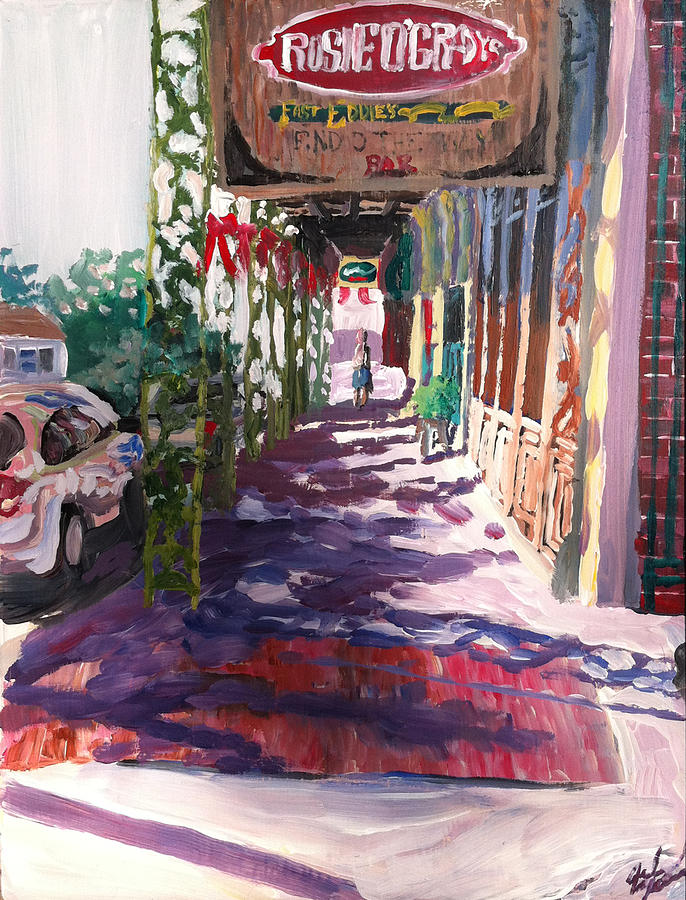 Rosie OGradys Painting by Julie Garcia