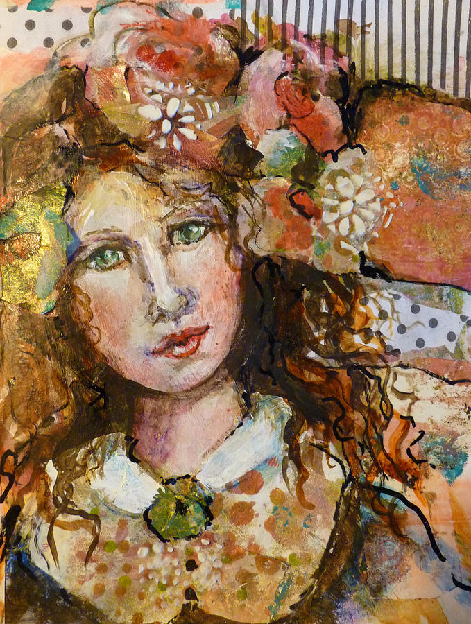 Rosie Mixed Media by P Maure Bausch - Fine Art America