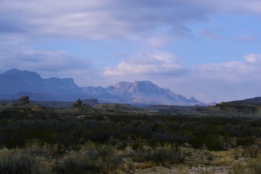 Big Bend - Rosillos Mountains Photograph by Nadalyn Larsen