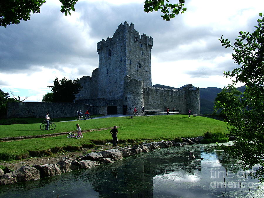 Castle Photograph - Ross Castle - Killarney by Joe Cashin