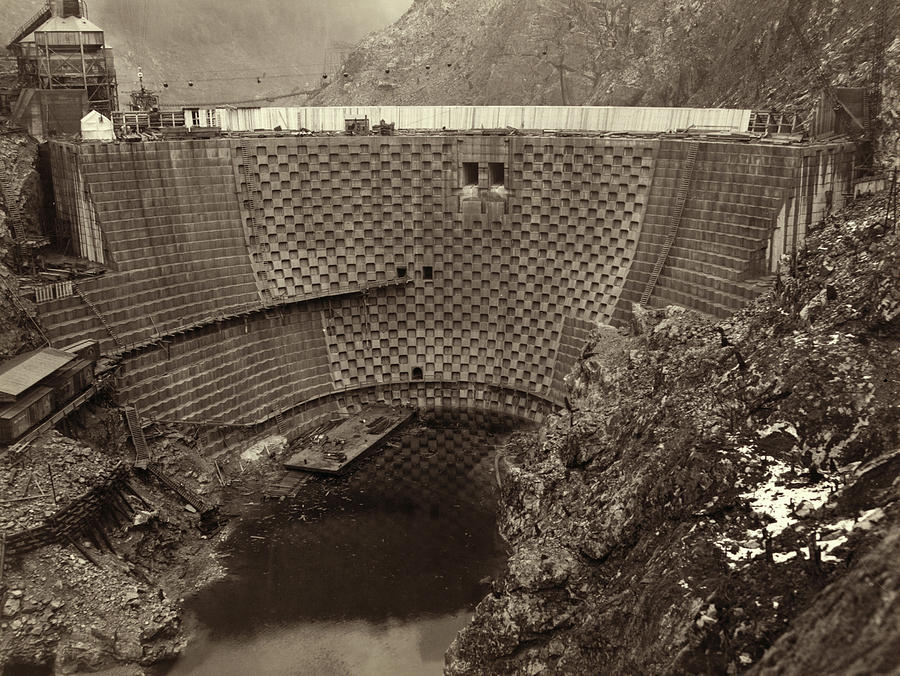Ross Dam, C1940 Photograph by Granger