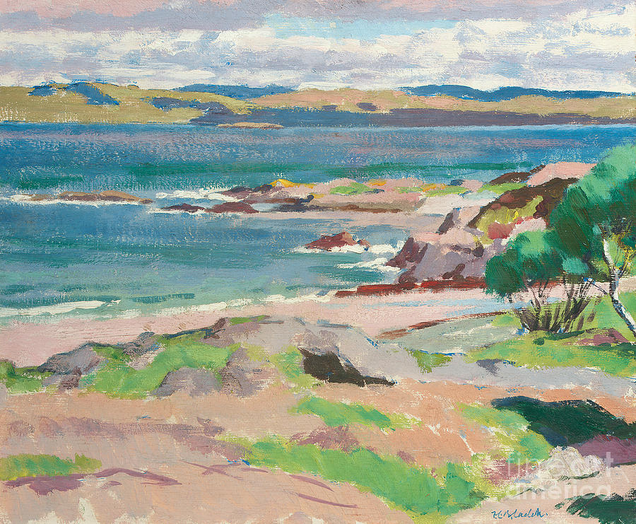 Landscape Painting - Ross of Mull from Traigh Mhor by Francis Campbell Boileau Cadell