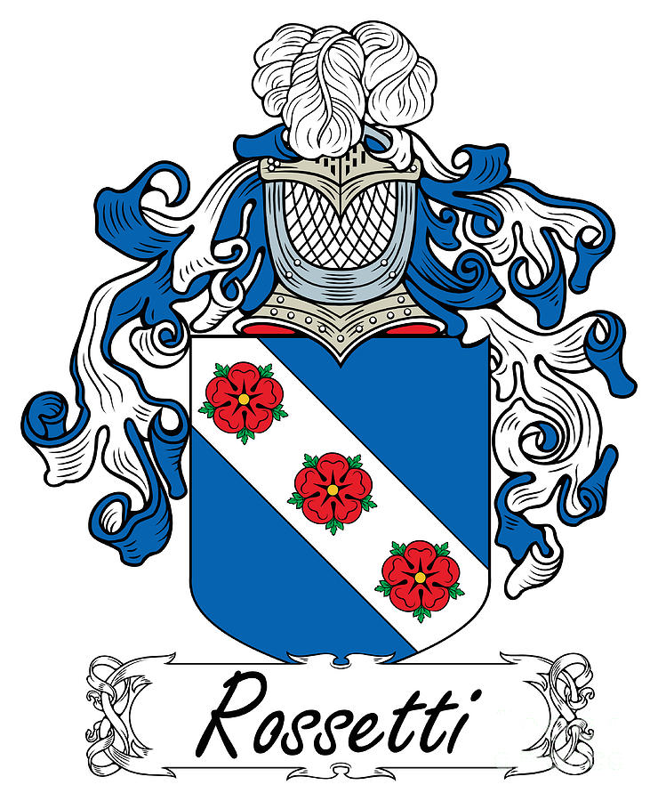 Rossetti Coat of Arms di Roma by Heraldry