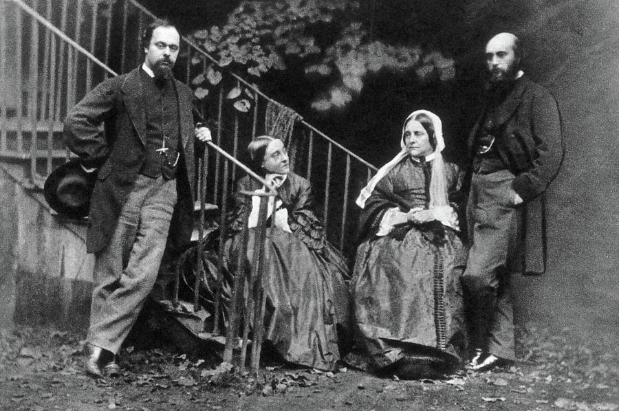 Rossetti Family, 1863 Photograph by Granger