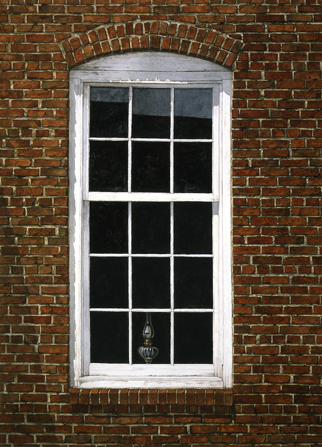 Roswell Window Painting by Tom Wooldridge