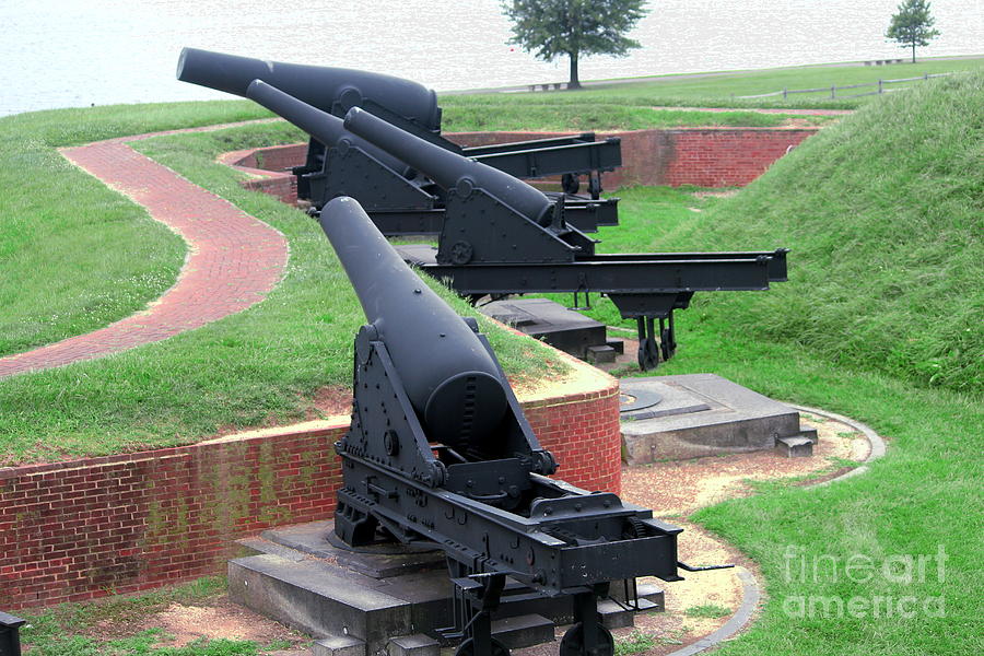 Rotating Canons at Fort McHenry Photograph by Cynthia Snyder