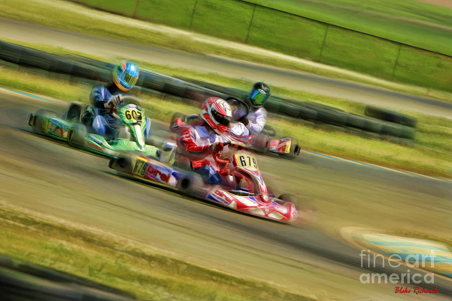 Rotax Masters Final Photograph by Blake Richards