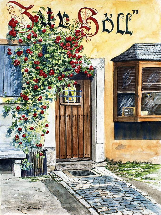 Rothenburg Door Painting