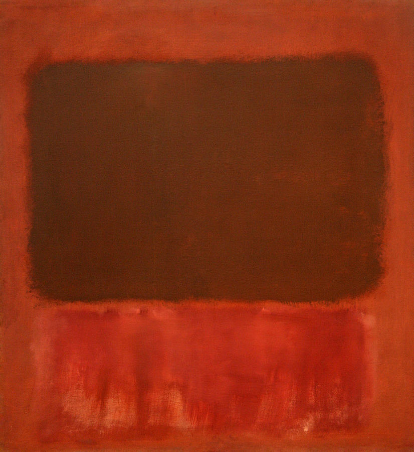 Abstract Photograph - Rothkos Mulberry And Brown by Cora Wandel