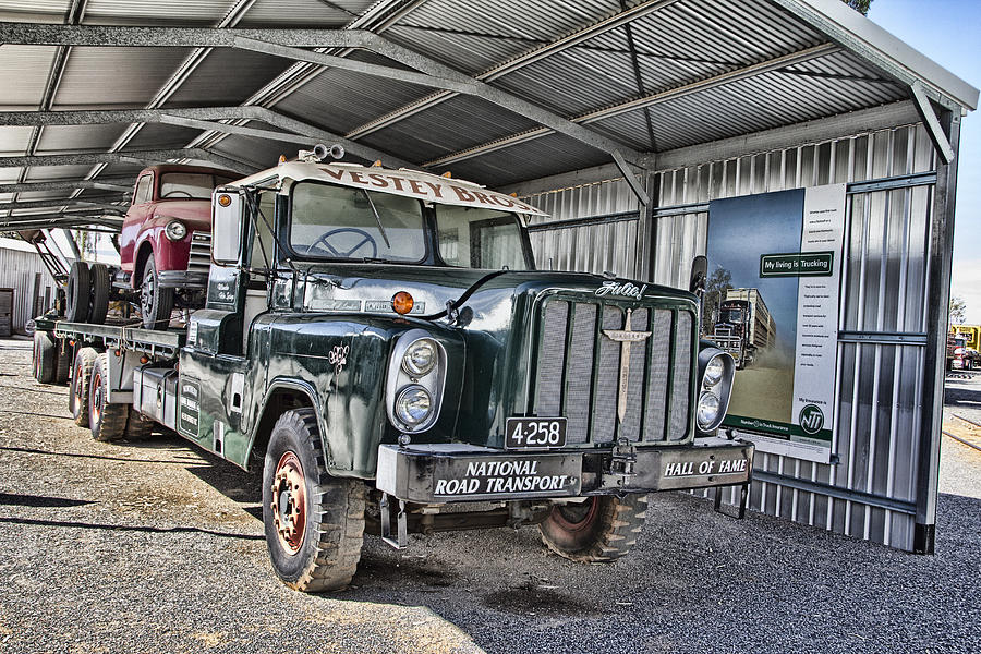 Truck Photograph - Rotinoff of London Truck-Powered by Rolls Royce by Douglas Barnard