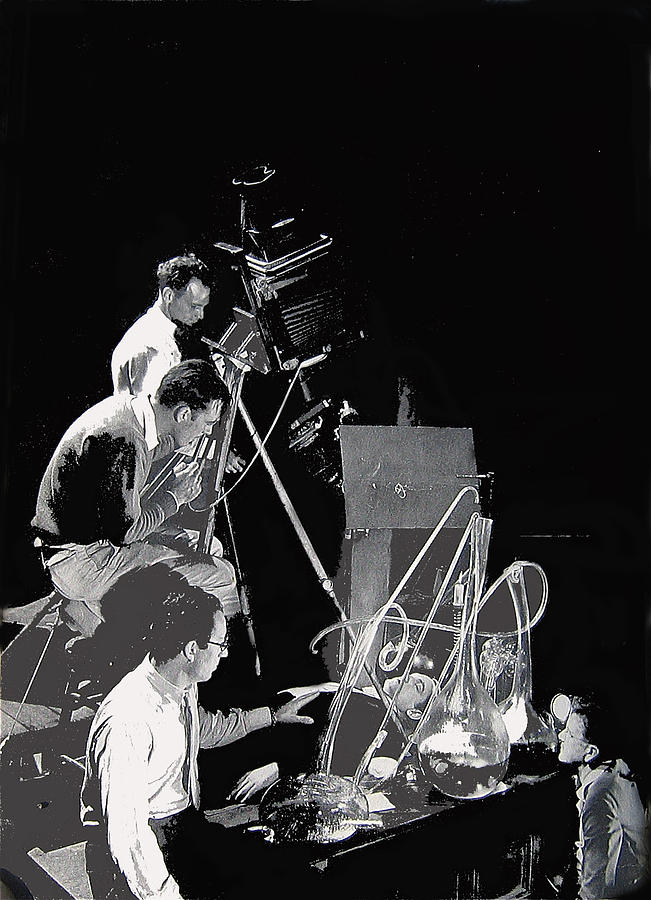 Rouben Mamoulian directing Fredric March Dr. Jekyll and Mr Hyde 1931 Photograph by David Lee Guss