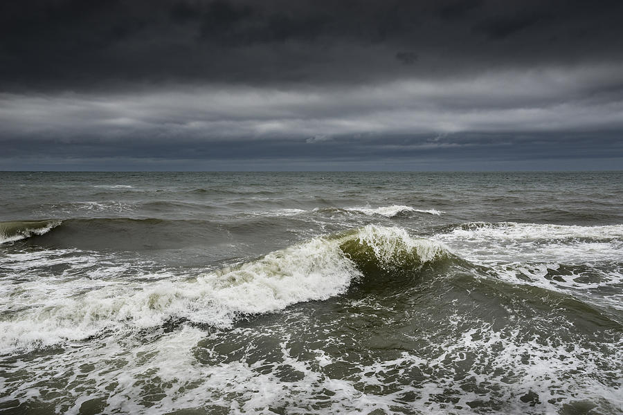 Rough sea Photograph by Photos by R A Kearton