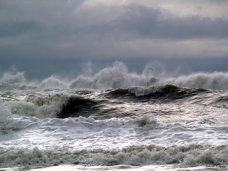 Rough Waves Photograph by Deborah Hughes - Fine Art America