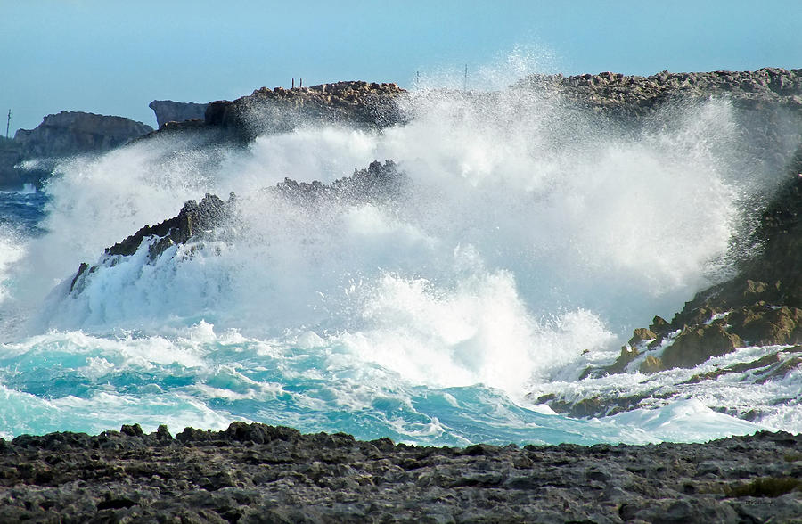 Rough Waves Offshore Whale Point Photograph by Duane McCullough