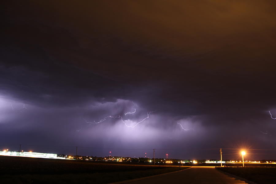 Round 2 More Late Night Servere Nebraska Storms Photograph by NebraskaSC