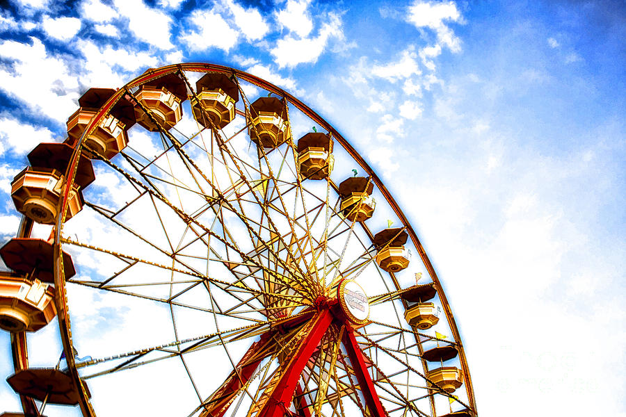 Round and Round We Go Photograph by Linda Blair