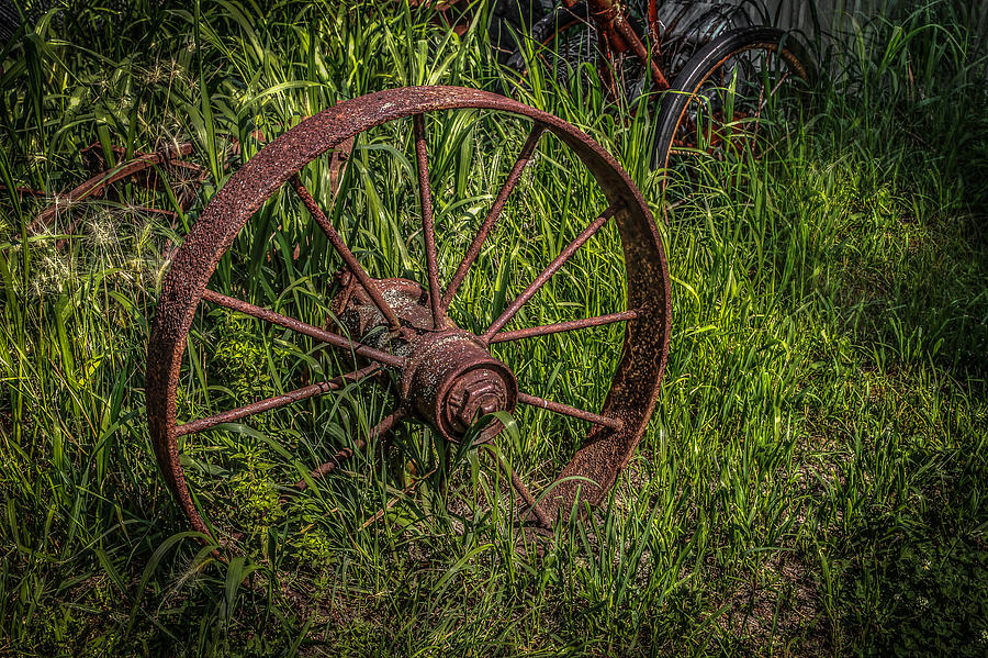 Round And Rusty Photograph by Ray Congrove