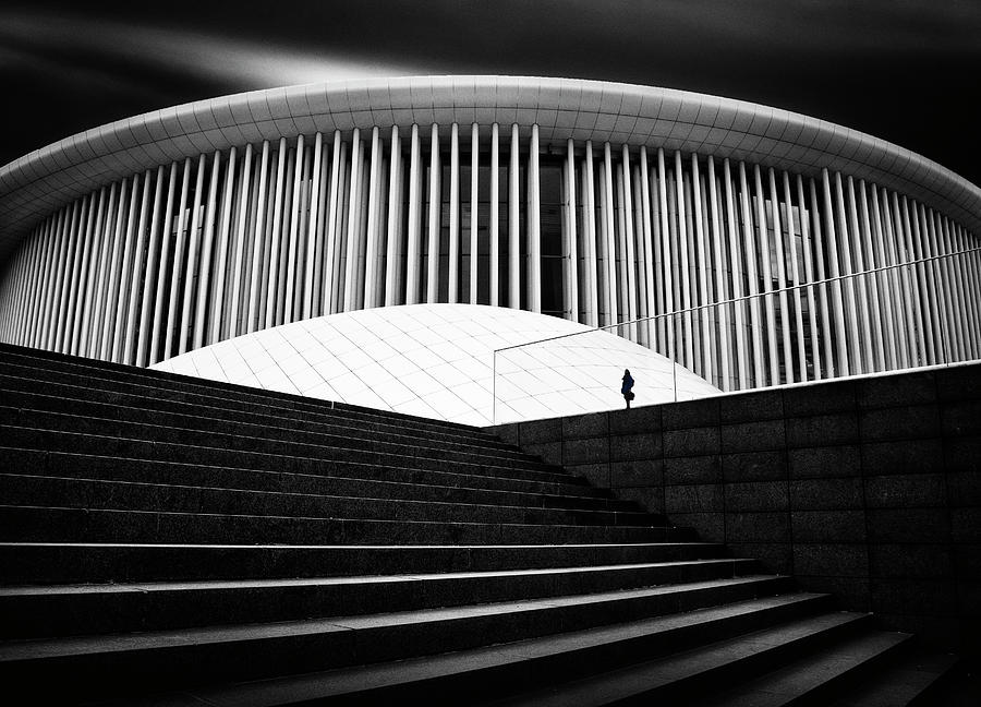 Architecture Photograph - Round And Tight by Marc Apers