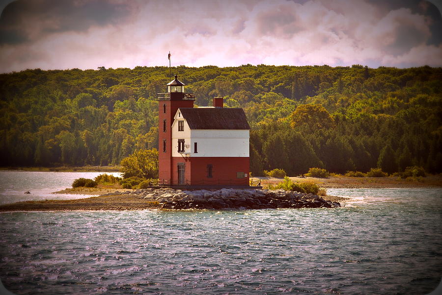 Round Island Lighthouse #1 Photograph by Marysue Ryan