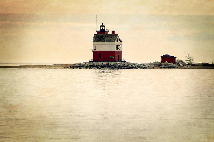 Round Island Lighthouse Photograph by Scott Hovind