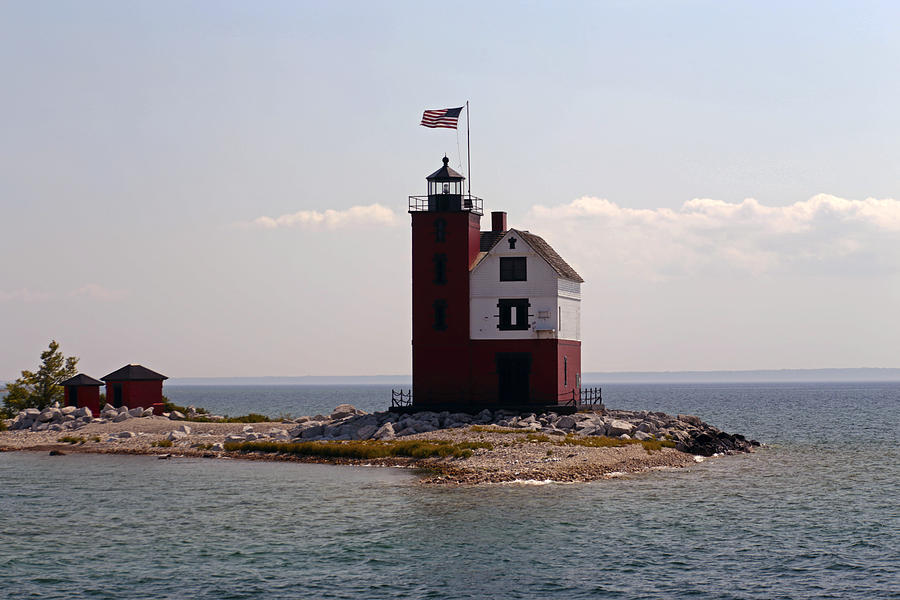 Round Island Lighthouse1 Photograph By Joseph Coots Fine Art America   Round Island Lighthouse1 Joseph Coots 