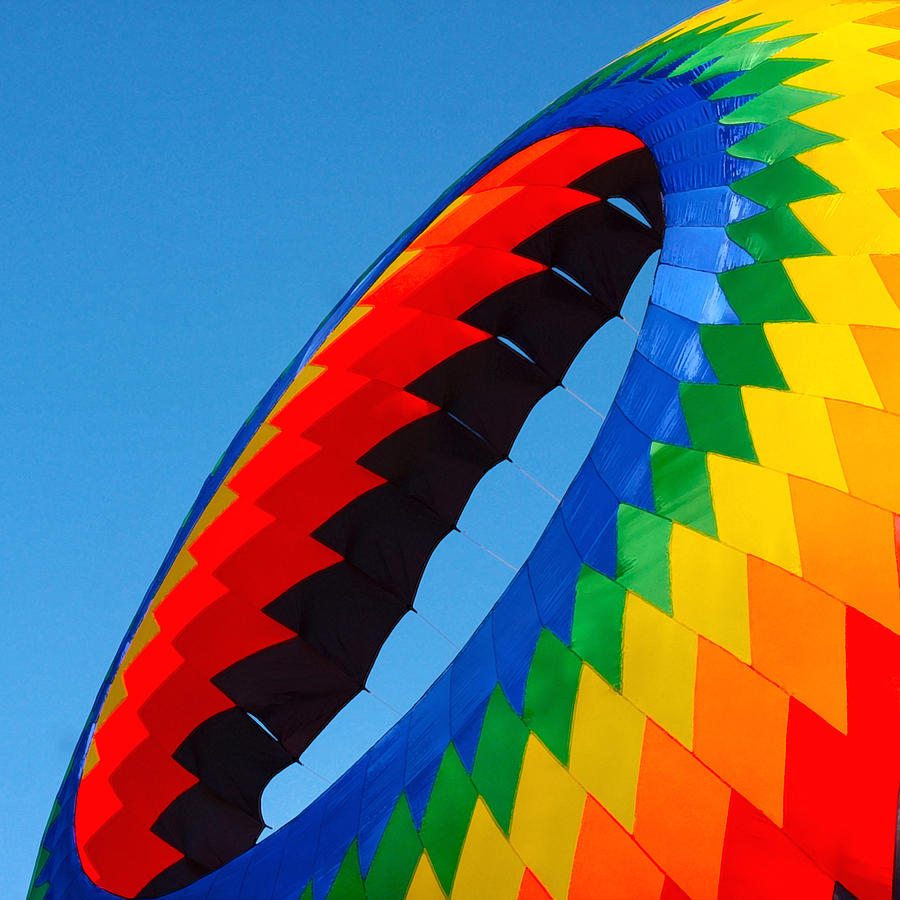 Round Kite Photograph by Art Block Collections