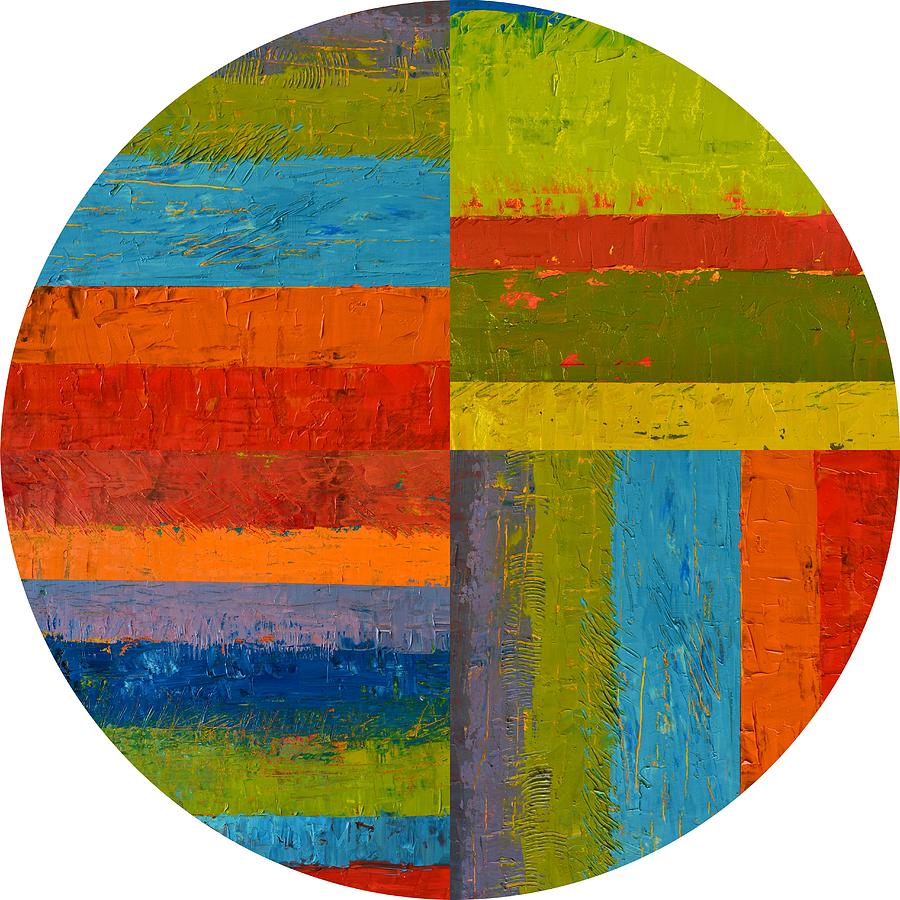 Round Painting by Michelle Calkins | Fine Art America