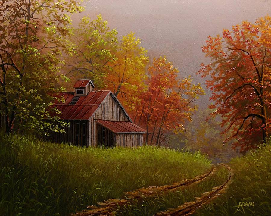 Autumn Hues Painting by Gary Adams