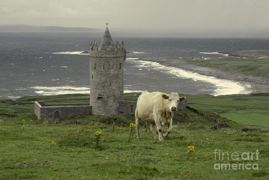 Round Tower, Ireland Photograph by Ron Sanford