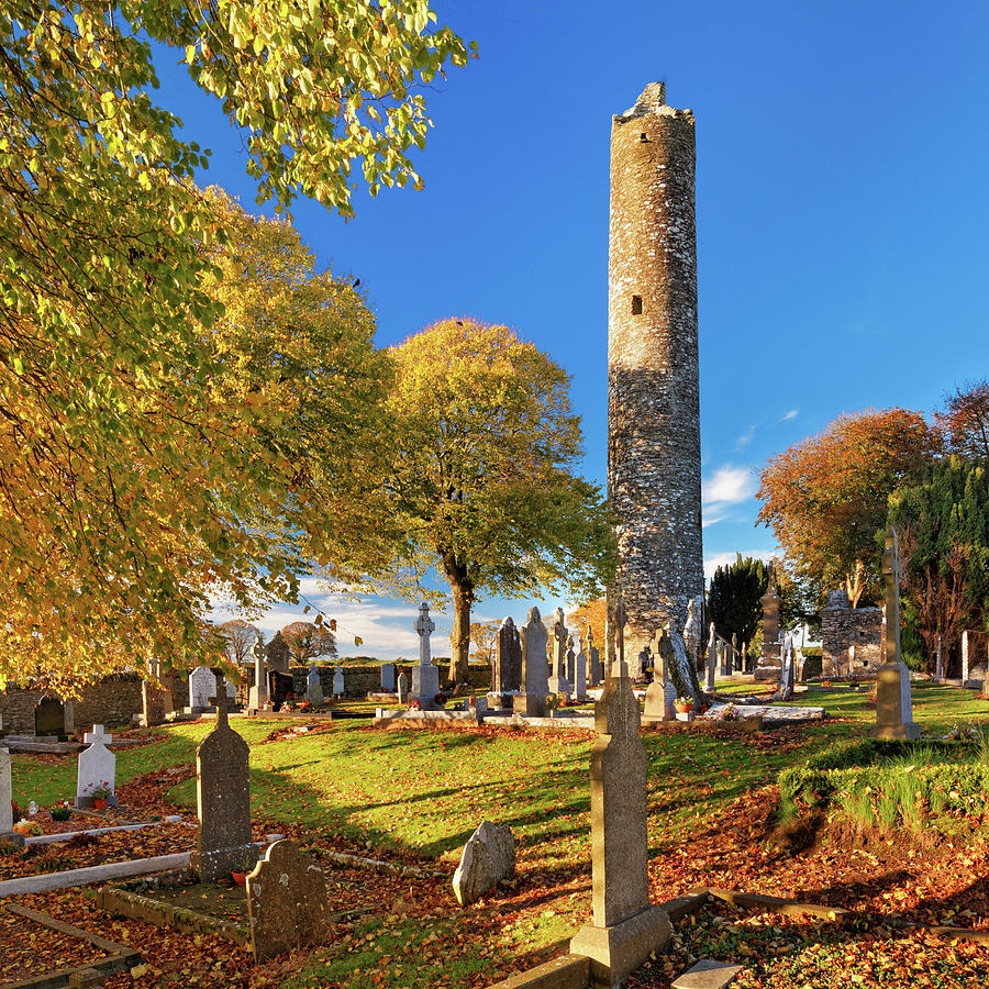 Round Tower Of Monasterboice Photograph by Mammuth
