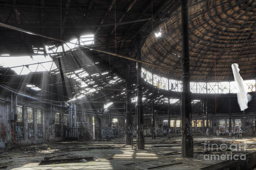 Architecture Photograph - Roundhouse II by Julie Woodhouse