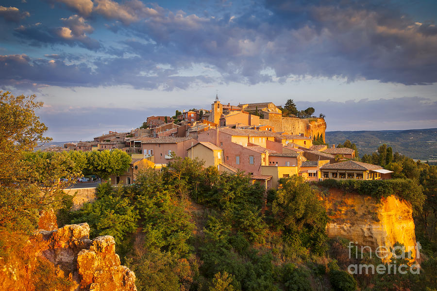 City Photograph - Roussillon Dawn by Brian Jannsen