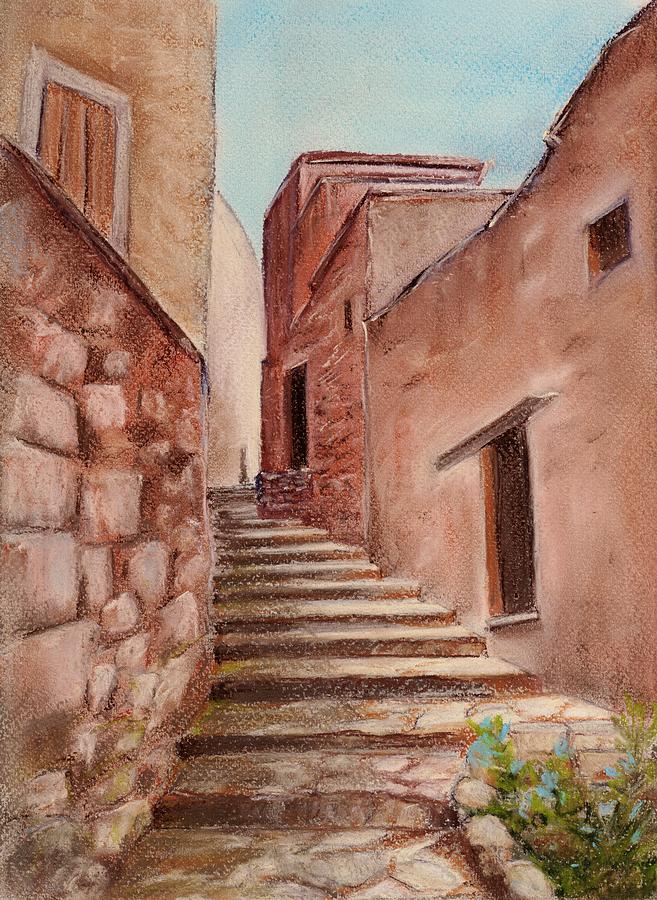 Roussillon Walk Painting by Anastasiya Malakhova