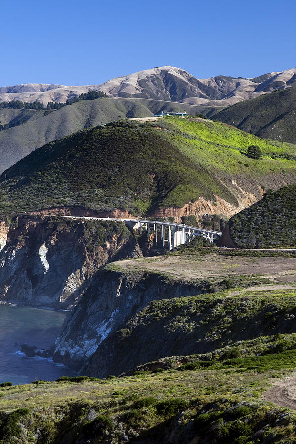 Route 1 Big Sur Coast Highway Bixby Bridge CA img1758 Photograph by Greg Kluempers