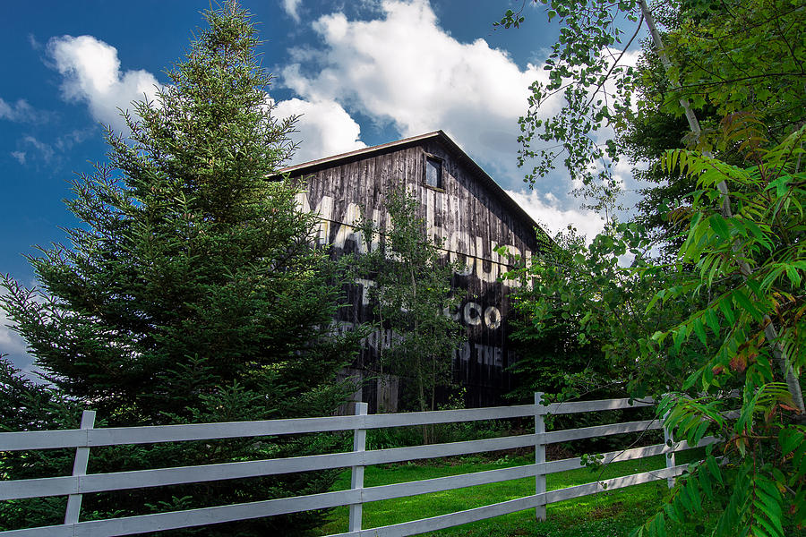 Barn Photograph - Route 36 Mail Pouch Barn by Anthony Thomas