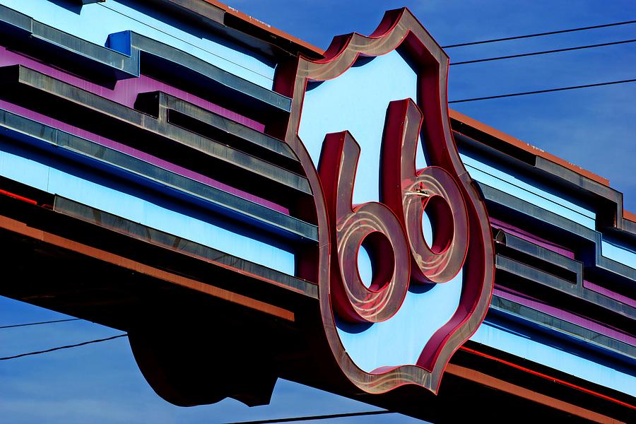 Route 66 Archway Photograph by Daniel Woodrum