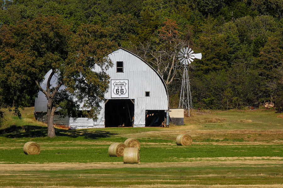 Route 66 Barn Photograph by Doug Long